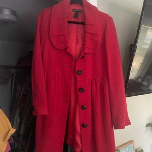 Red Peacoat from Macy's
